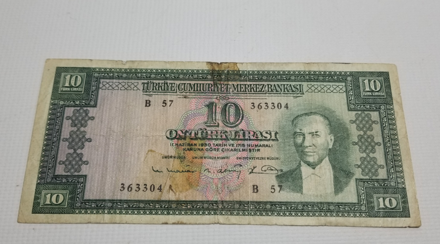 5. EMİSYON 4. TERTİP -10 TÜRK LİRASI-
