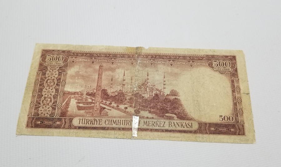 5. EMİSYON 3. TERTİP -500 TÜRK LİRASI-