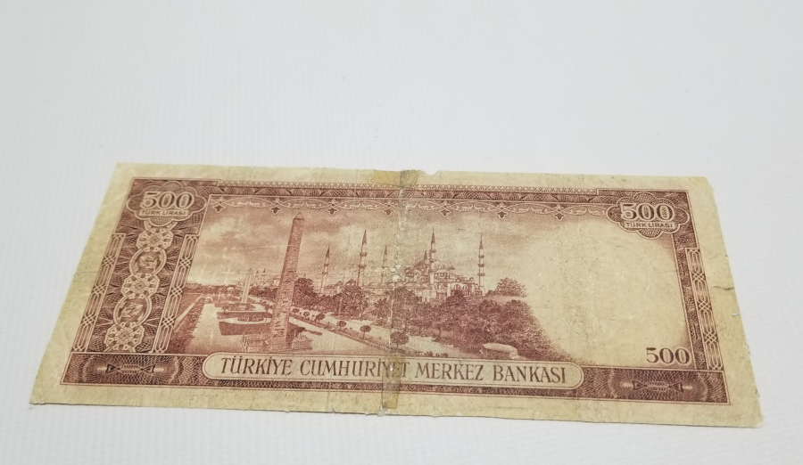 5. EMİSYON 3. TERTİP -500 TÜRK LİRASI-