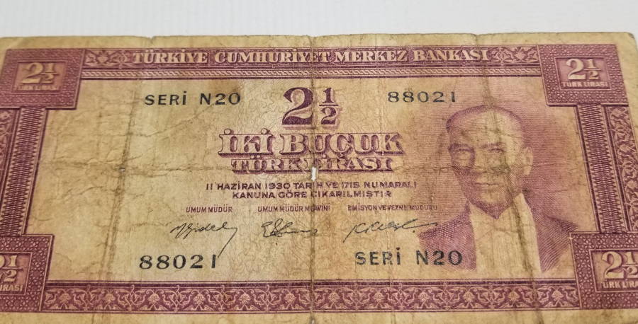 5. EMİSYON 2. TERTİP -2,5 TÜRK LİRASI-