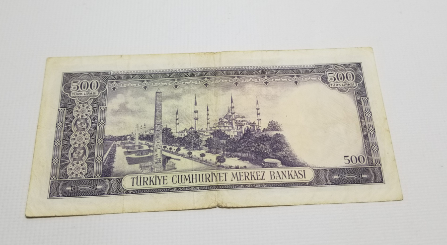 5. EMİSYON 4. TERTİP -500 TÜRK LİRASI-