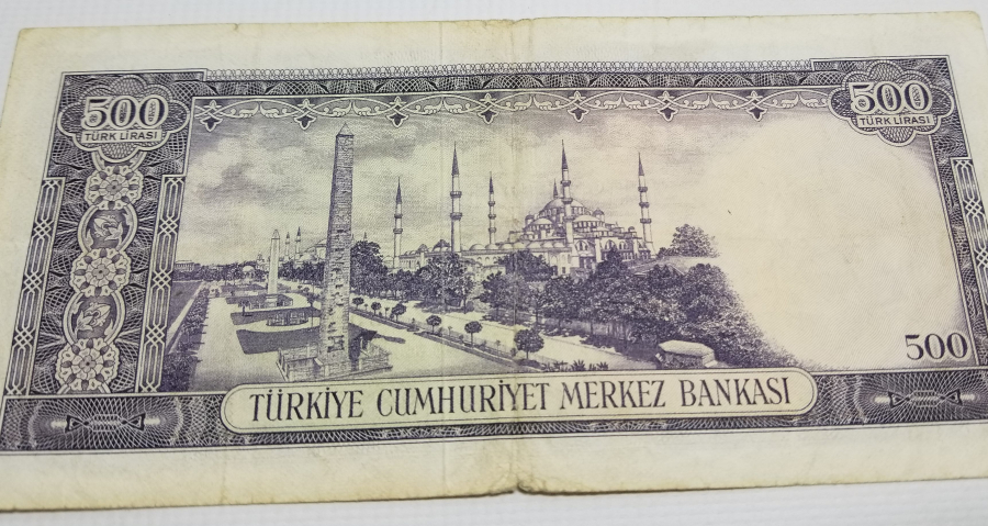 5. EMİSYON 4. TERTİP -500 TÜRK LİRASI-