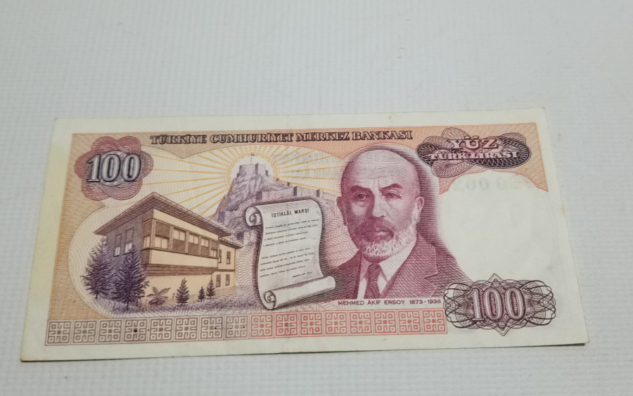 7. EMİSYON 2. TERTİP -100 TÜRK LİRASI-