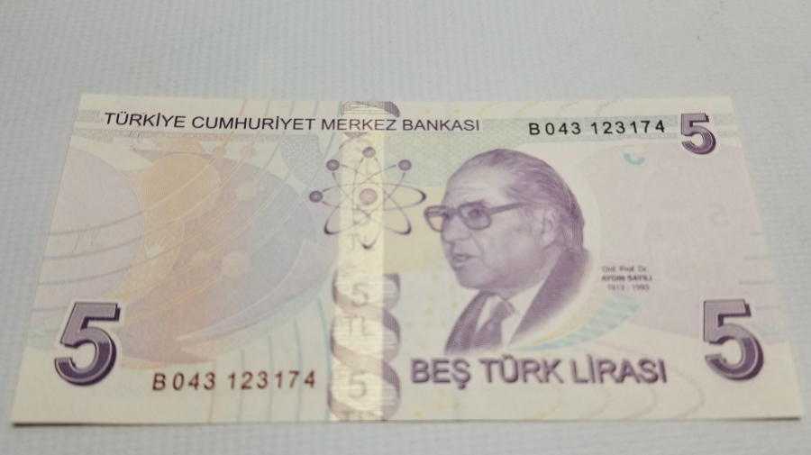 9. EMİSYON 2. TERTİP -5 TÜRK LİRASI-