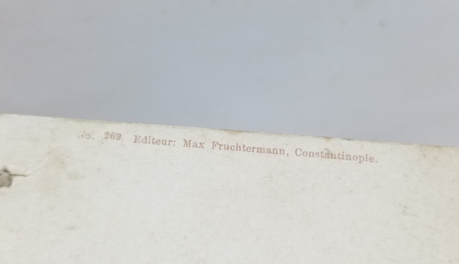 MAX FRUCHTERMANN EDİTÖRLÜĞÜNDE HAZIRLANMIŞ OSMANLI PADİŞAHLARI SERİSİNE AİT NADİR OSMANLI KARTPOSTAL