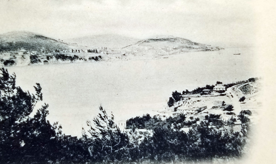NADİR TİPTE SİYAZ BEYAZ OSMANLI DÖNEMİ KARTPOSTAL