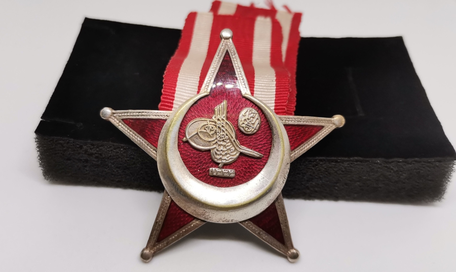 1. DÜNYA SAVAŞI HARP MADALYASI - ÇANAKKALE SUBAY MADALYASI