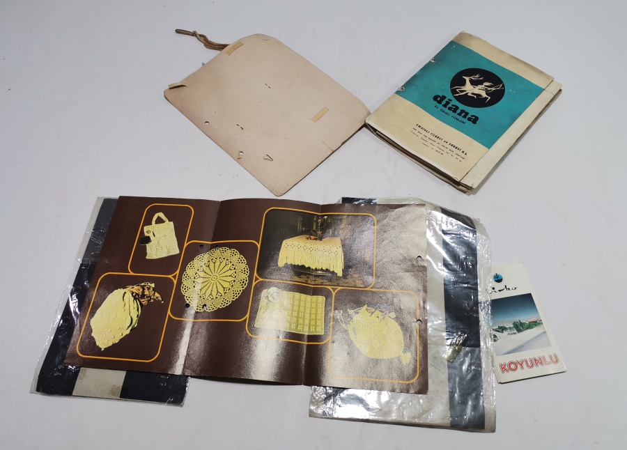 DANTEL VE İP ÖRNEKLERİ BULUNAN KATALOG