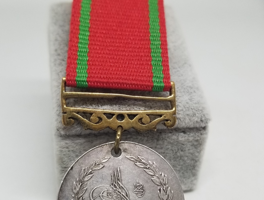 OSMANLI DÖNEMİ GÜMÜŞ YUNAN HARBİ MADALYASI