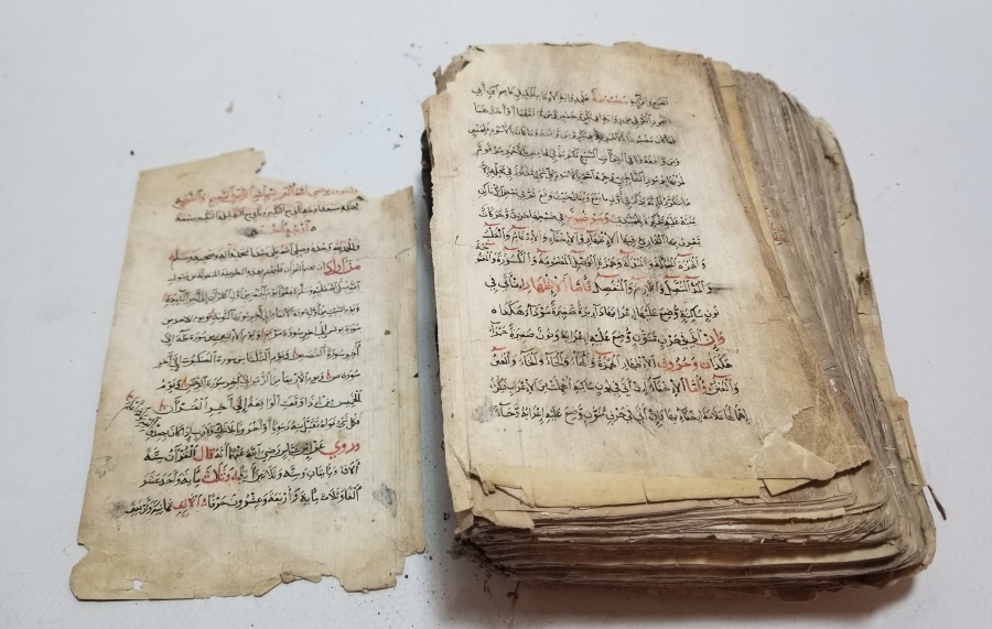 OSMANLI DÖNEMİ EL YAZMA BÜYÜK BOY KUR'AN-I KERİM