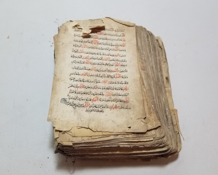 OSMANLI DÖNEMİ EL YAZMA BÜYÜK BOY KUR'AN-I KERİM