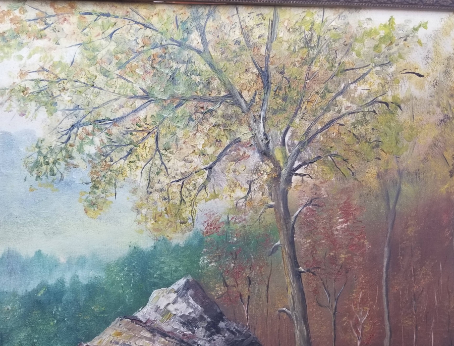RESSAM ZEKAİ İSTANBULLU'NA AİT TUVAL ÜZERİ YAĞLIBOYA TABLO