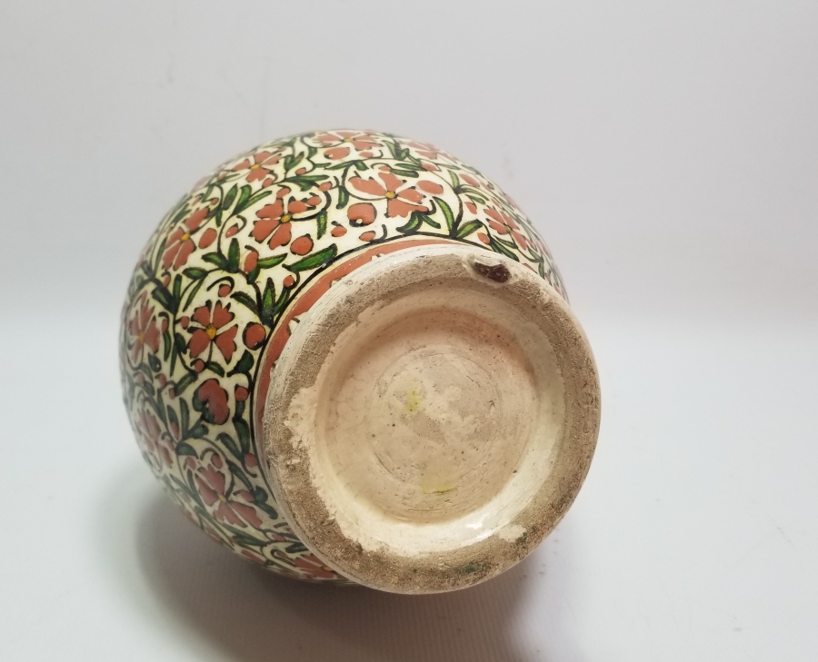 NADİR TİPTE OSMANLI DÖNEMİ KUŞLU VAZO