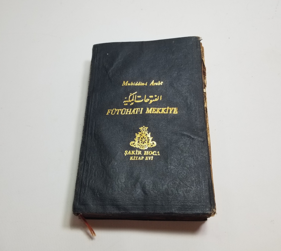 MUHİTTİN EL ARABİ'NİN FÜTUHAT-I MEKKİYE İSİMLİ KİTABININ 1980LERDE ÇOĞALTILMIŞ NÜSHASI