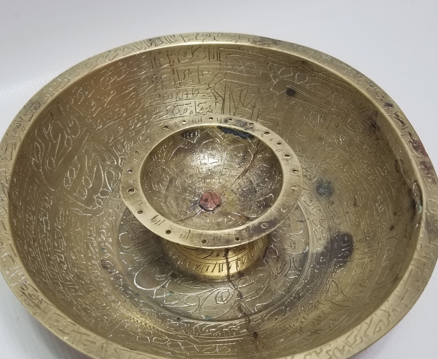 OSMANLI DÖNEMİ TAMAMI AYETLERLE BEZELİ BÜYÜK BOY ŞİFA TASI