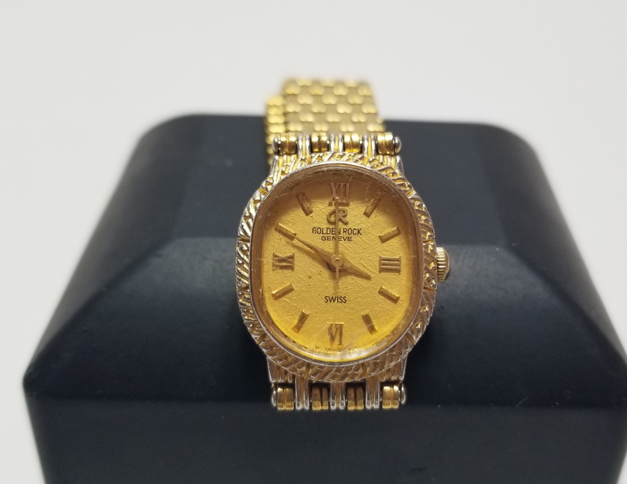 ALTIN KAPLAMA KOL SAATİ