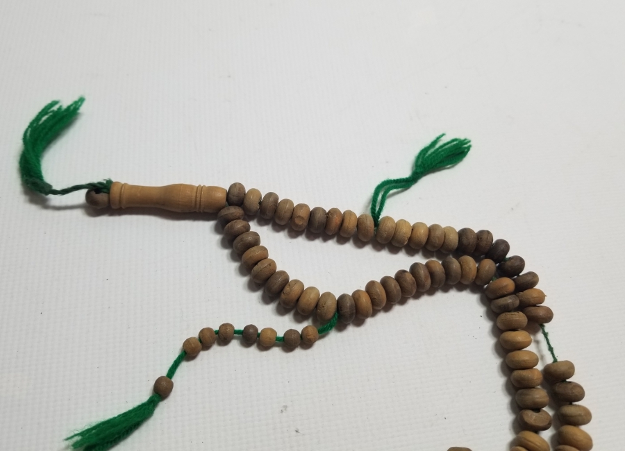 OSMANLI DÖNEMİ EL YAPIMI AHŞAP NAMAZ TESPİHİ