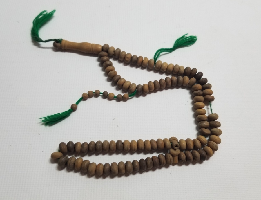 OSMANLI DÖNEMİ EL YAPIMI AHŞAP NAMAZ TESPİHİ