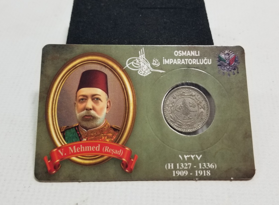 MEHMET REŞAD HAN DÖNEMİ KOLEKSİYONLUK NİKEL 10 PARA