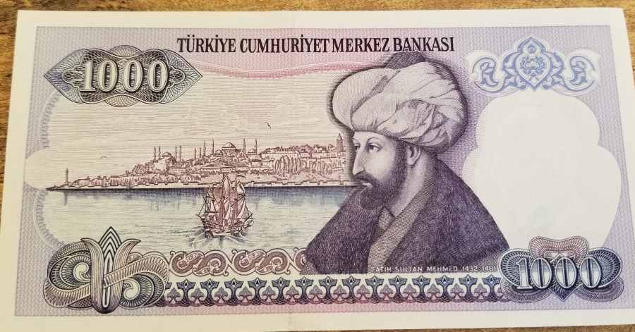 7. EMİSYON 1. TERTİP - 1000 TÜRK LİRASI-