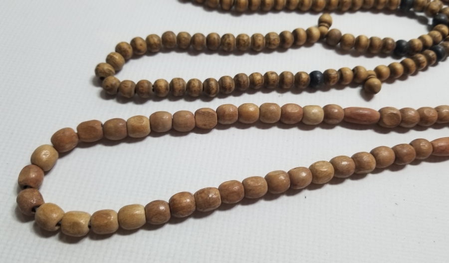 TESPİH AĞACINDAN YAPILMIŞ 4 ADET OSMANLI DÖNEMİ NAMAZ TESPİHİ