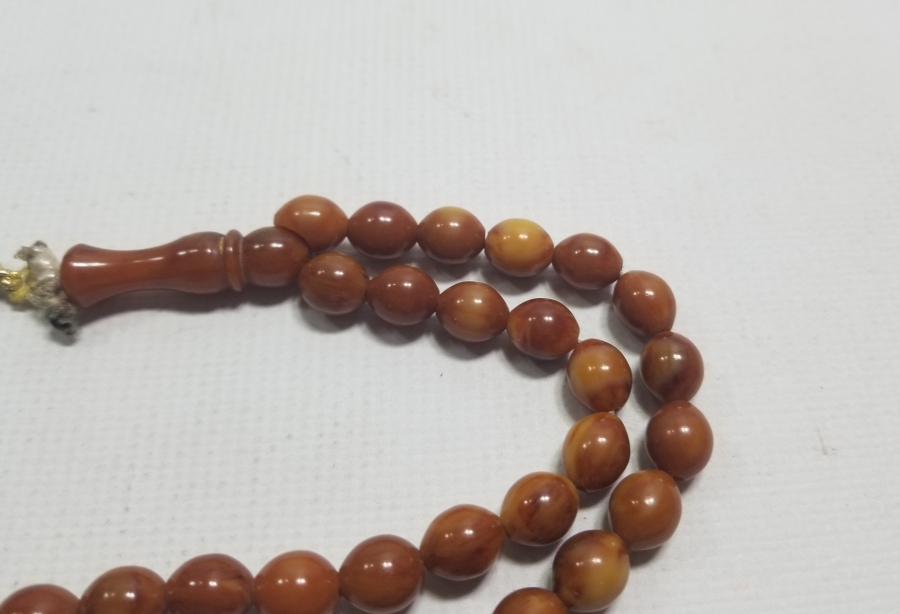 ÖZEL YAPIM 33LÜ ÇEKOSLAVAK KATALİN TESPİH