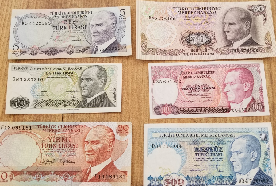 6. EMİSYON TAM TAKIM KAĞIT PARA LOTU