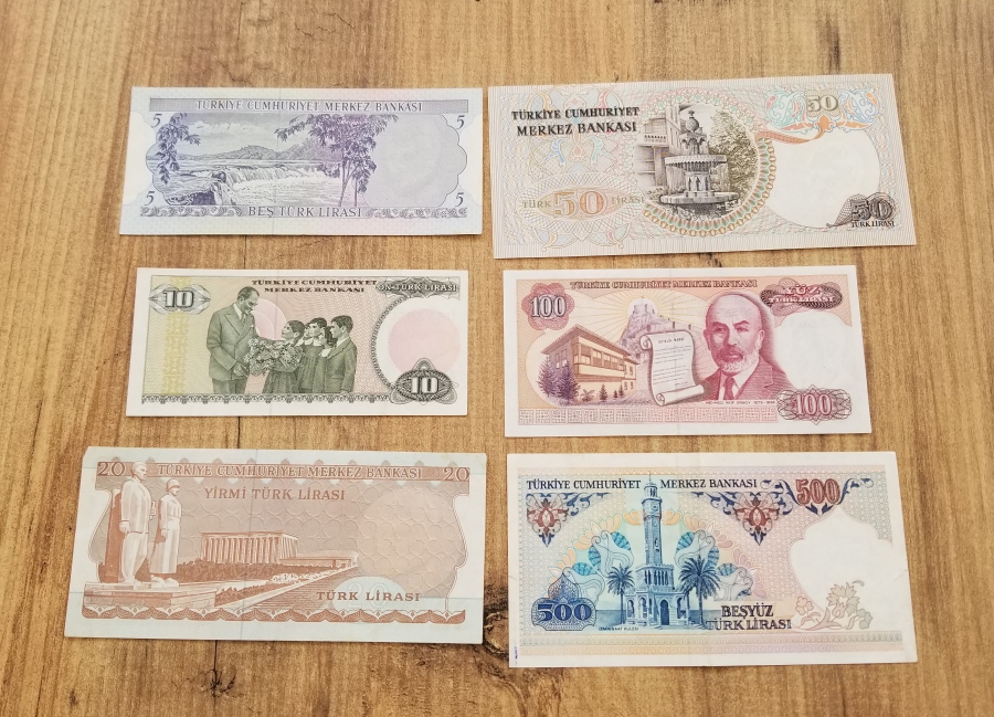 6. EMİSYON TAM TAKIM KAĞIT PARA LOTU