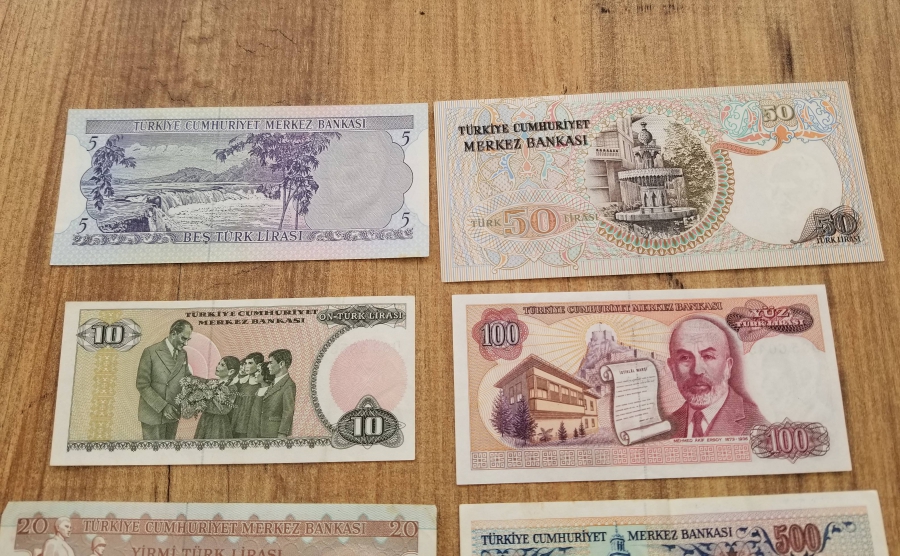 6. EMİSYON TAM TAKIM KAĞIT PARA LOTU