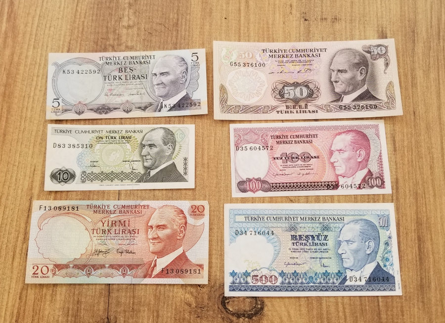 6. EMİSYON TAM TAKIM KAĞIT PARA LOTU