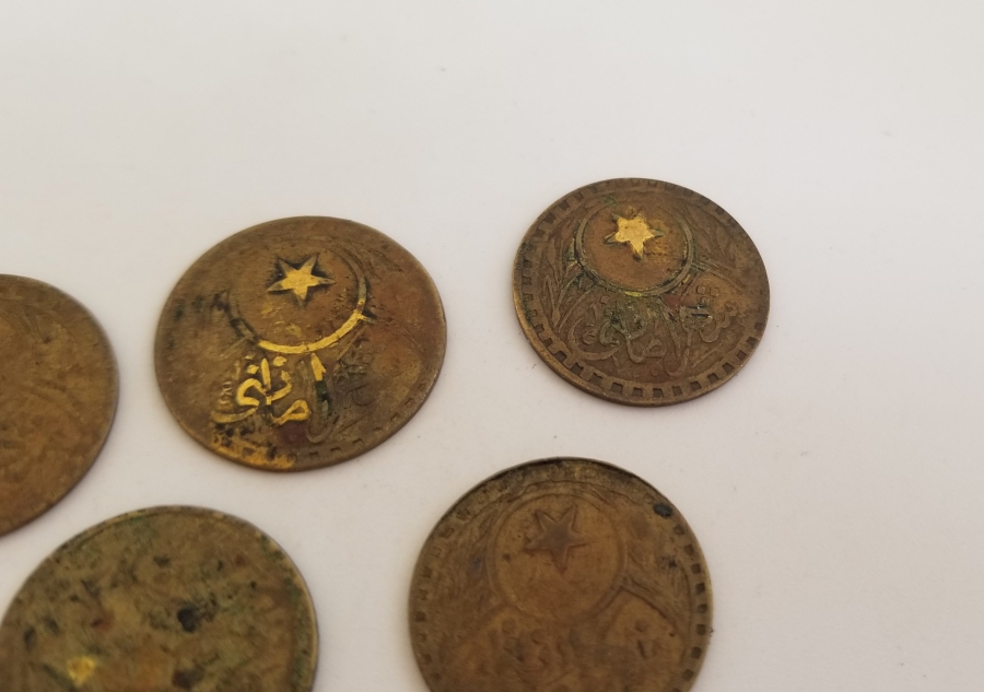 OSMANLI DÖNEMİ GALATA KÖPRÜSÜ GEÇİŞ JETONLARI LOTU