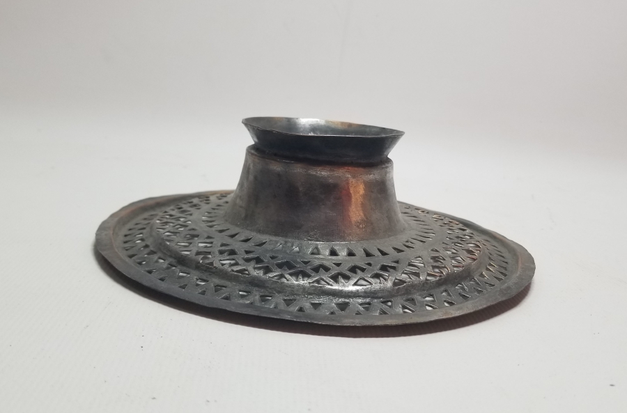 TESTERE İŞÇİLİKLİ OSMANLI DÖNEMİ BAKIR LENGER SÜZGECİ