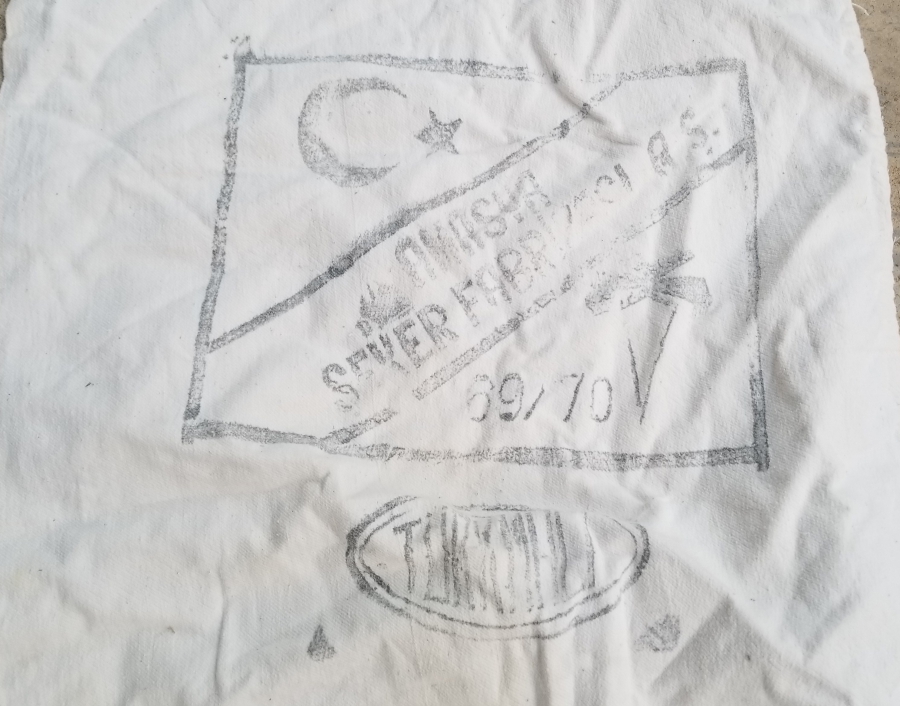 1970 YILI AMASYA ŞEKER FABRİKASI ŞEKER ÇUVALI