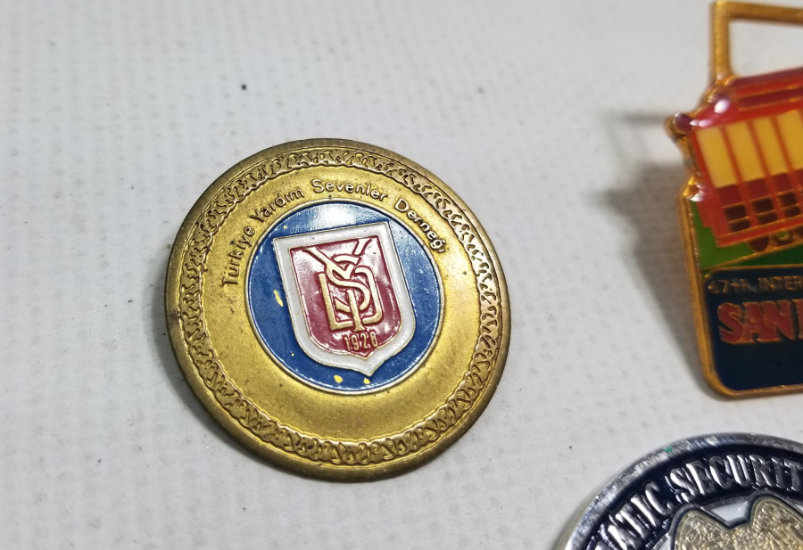 ANTİKA ROZET VE MADALYON LOTU