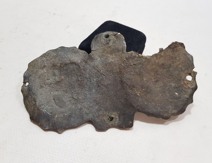 1850LERDEN ŞAHLIK DÖNEMİ İRAN BRONZ APLİK PARÇASI