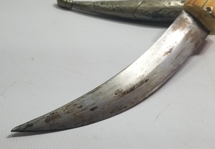 OSMANLI DÖNEMİ MORS DİŞLİ SEYMEN KAMASI