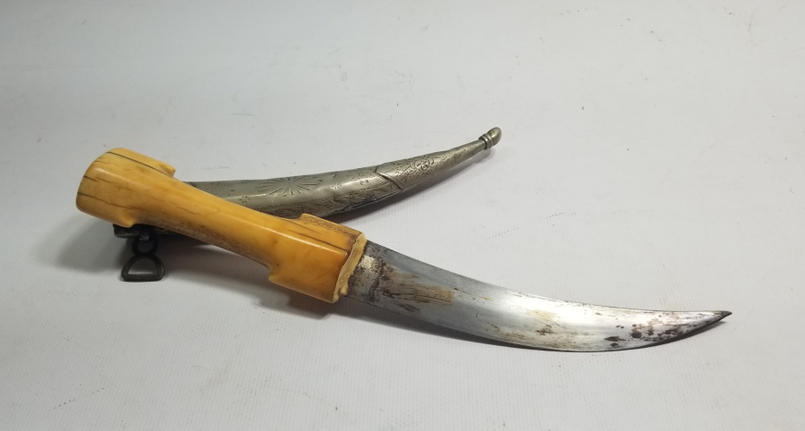 OSMANLI DÖNEMİ MORS DİŞLİ SEYMEN KAMASI