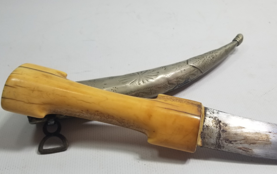 OSMANLI DÖNEMİ MORS DİŞLİ SEYMEN KAMASI