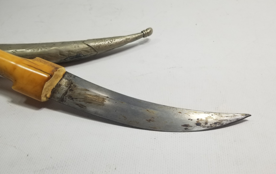 OSMANLI DÖNEMİ MORS DİŞLİ SEYMEN KAMASI