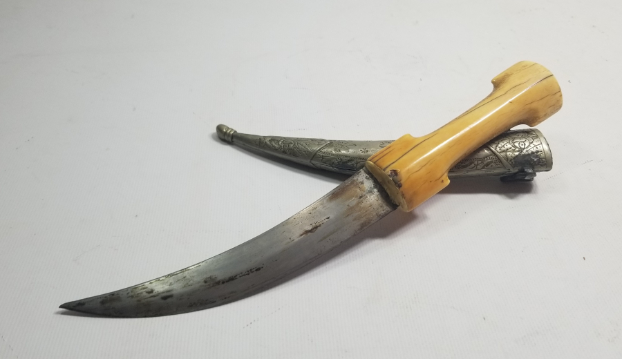 OSMANLI DÖNEMİ MORS DİŞLİ SEYMEN KAMASI