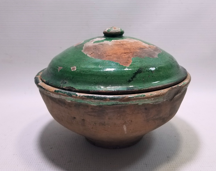 ORİJİNAL KAPAĞIYLA 1800 BAŞLARI OSMANLI DÖNEMİ SİLLE KASE