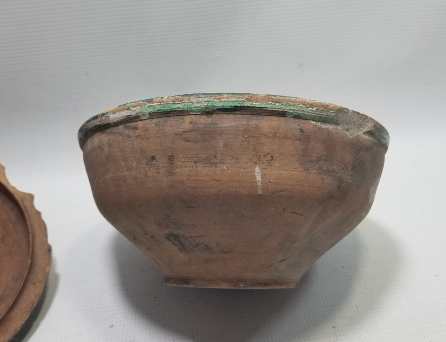 ORİJİNAL KAPAĞIYLA 1800 BAŞLARI OSMANLI DÖNEMİ SİLLE KASE