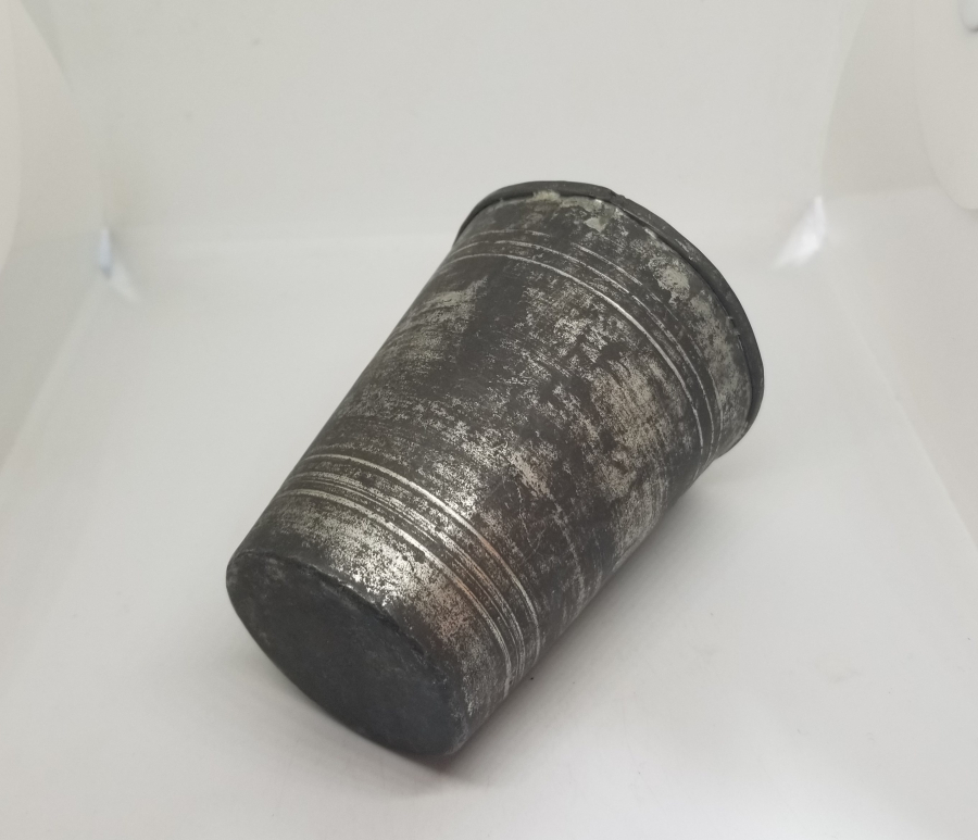 OSMANLI DÖNEMİ DAMGALI BAKIR ZEMZEM BARDAĞI