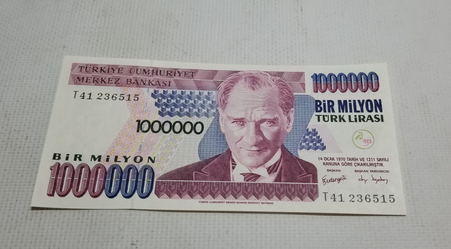 7. EMİSYON 3. TERTİP - 1 MİLYON TÜRK LİRASI-