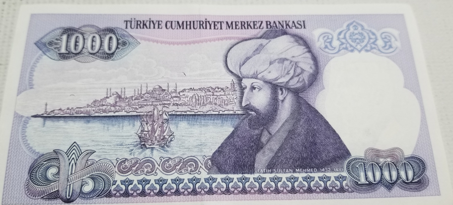 7. EMİSYON 1. TERTİP - 1000 TÜRK LİRASI-