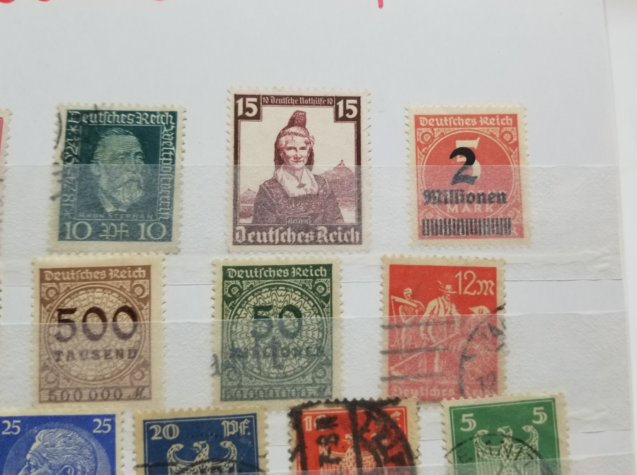 2. DÜNYA SAVAŞI DÖNEMİ ALMAN PUL LOTU
