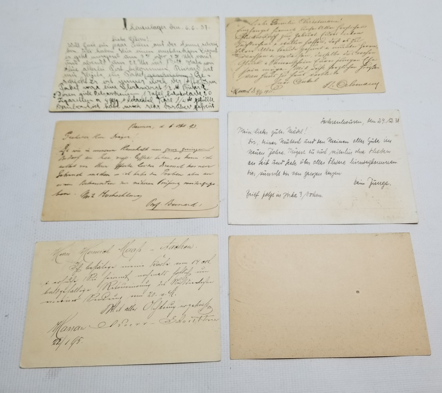 2. DÜNYA SAVAŞI DÖNEMİ POSTADAN GEÇMİŞ ALMAN KARTPOSTAL LOTU