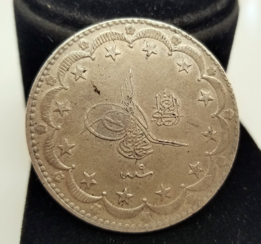 SULTAN MEHMET REŞAT HAN DÖNEMİ KOLEKSİYONLUK 20 KURUŞ MECİDİYE