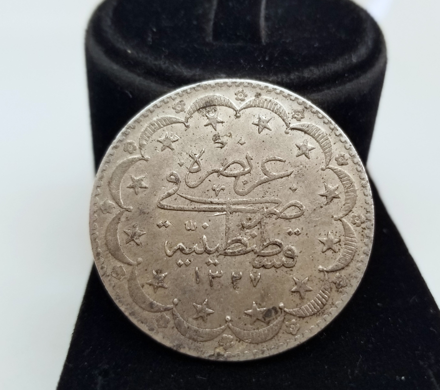 SULTAN MEHMET REŞAT HAN DÖNEMİ KOLEKSİYONLUK 20 KURUŞ MECİDİYE