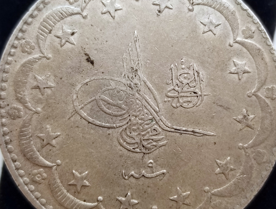 SULTAN MEHMET REŞAT HAN DÖNEMİ KOLEKSİYONLUK 20 KURUŞ MECİDİYE